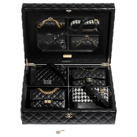 chanel gift box with 4 classic bags price|Chanel gift box sale.